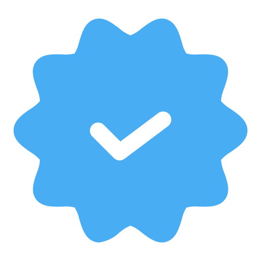 verified telegram app icon